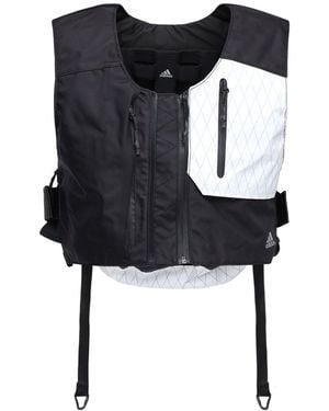 adidas Originals 4cmte Rucksack-weste Aus Prime Tech - Schwarz