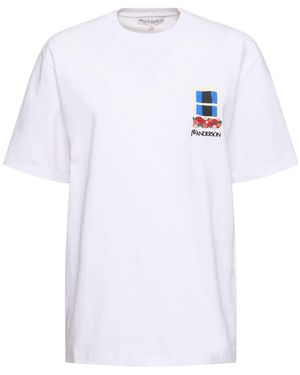 JW Anderson Window ジャージーtシャツ - ホワイト