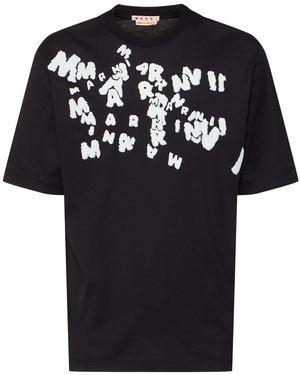 Marni Caos オーバーサイズtシャツ - ブラック