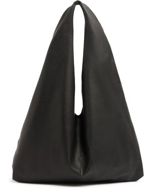 【関税込み】The Row ブラック Bindle 3 トートバッグ Bindle Three Bag Black in Leather – The Row