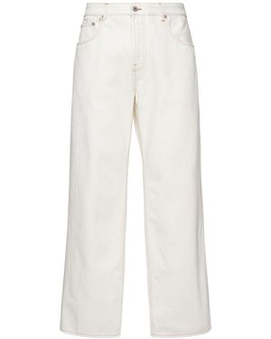 Jacquemus Les Classiquesコレクション オフホワイト Le De-nîmes Large ジーンズ