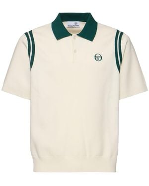 Sergio Tacchini Palla Short Sleeve Polo - Natural