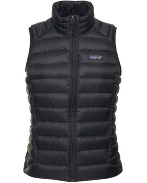 Patagonia Daunenweste "drown Sweater" - Schwarz