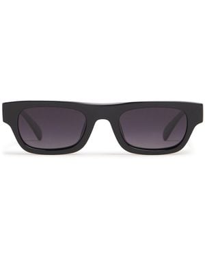 Anine Bing Otis Squared Acetate Sunglasses - Black