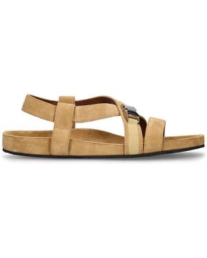 Wales Bonner Active Suede Sandals - Natural