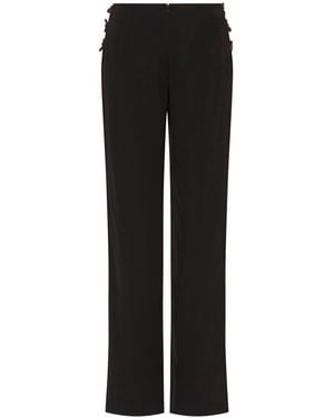 St. Agni Hose Mit Gliederdetails - Schwarz