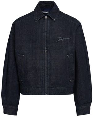 Jacquemus Jacke Canevas De-Nimes Aus Denim - Blau