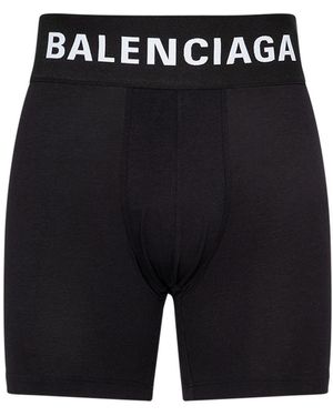 Balenciaga コットンボクサーブリーフ - ブルー