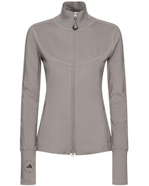adidas By Stella McCartney Damen Langarm-Top - Grau