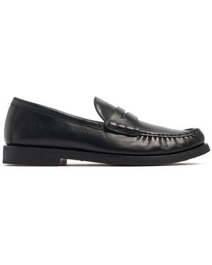 Officine Creative Herren Pennyloafer Aus Leder „Balfron“ - Schwarz