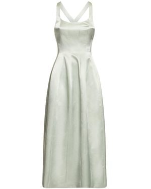 Philosophy Di Lorenzo Serafini Duchesse Long Dress - White