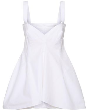 Carven Poplin Top - ホワイト