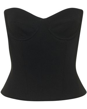 Balenciaga ビスコースビスチェトップ - ブラック