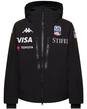 Kappa 6Cento 687C Us Casual Jacket in Black for Men Lyst Australia