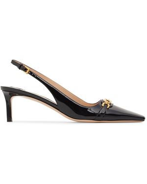 Tom Ford パテントレザースリングバックパンプス 55mm - ブラック