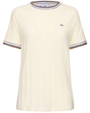 adidas Originals Damen Strick-T-Shirt „Clot“ - Natur