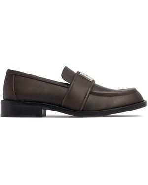 Acne Studios 30mm Hohe Nylonloafer "bargot" - Grau