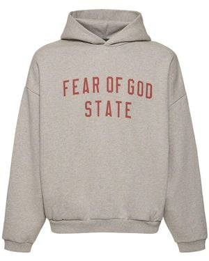 Fear Of God コットンブレンドフーディー - グレー