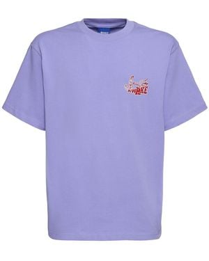 AWAKE NY Herren T-Shirt „Hammer“ - Blau
