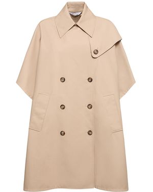 Max Mara Pernice 七分袖コットンケープ - ナチュラル