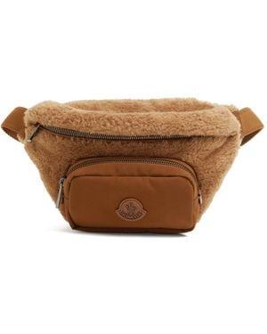 Moncler Durance Monogram Synthetic Belt Bag - ブラウン