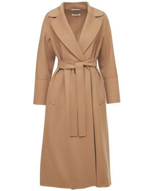 Max Mara Elisa ダブルウールコート - ナチュラル