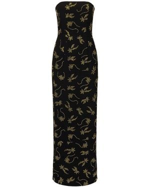 16Arlington Frasia Crepe Gown - Black