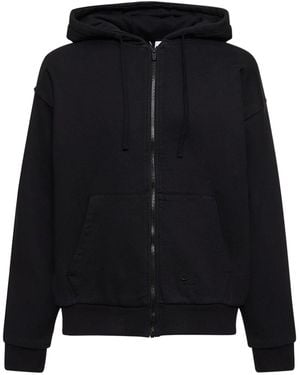 Nike Hoodie Aus Baumwollmischfleece "mmw" - Schwarz