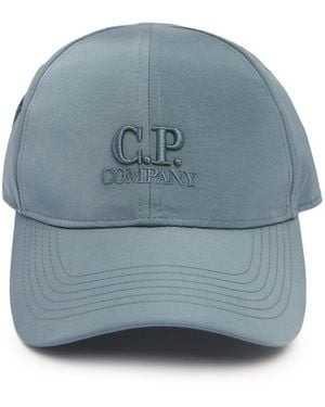 C.P. Company Chrome-R Goggle Cap - Blue
