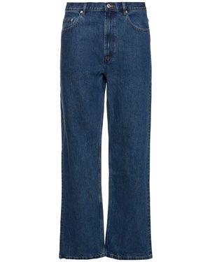 A.P.C. Jeans Aus Baumwolldenim "relaxed Jean H" - Blau