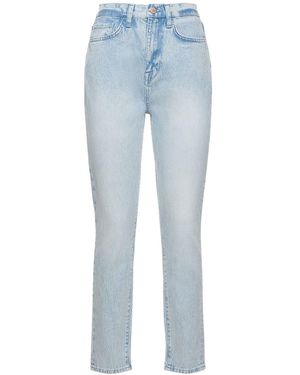 Triarchy Ms. Ava High-Rise Retro Skinny Jeans - Blue