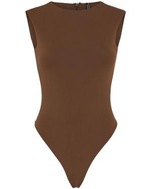 Entire studios Sleeveless Bodysuit - Brown