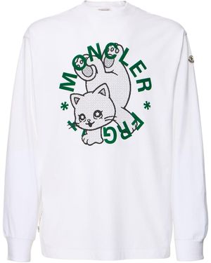 Moncler Genius Moncler × Frgmt カートゥーンtシャツ - ホワイト