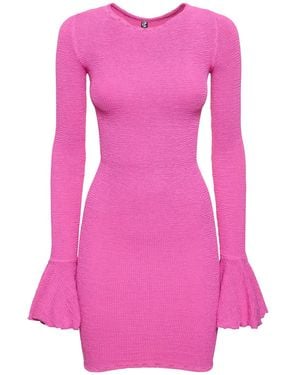 ROTATE BIRGER CHRISTENSEN Minikleid "reina Olga Rosita" - Pink