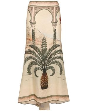Johanna Ortiz Midirock Aus Leinen "muralla Del Sol" - Natur