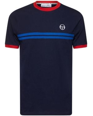 Sergio Tacchini Supermac Tシャツ - ブルー