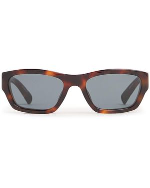Jacquemus Damen Eckige Sonnenbrille „Meridiano“ - Grau