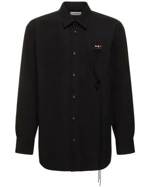 Doublet Cable Cotton Blend Shirt - Black