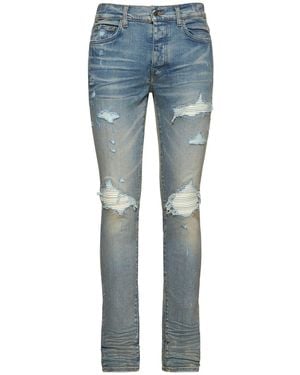Amiri 15cm Jeans Aus Denim "mx1 Ultra Suede" - Blau