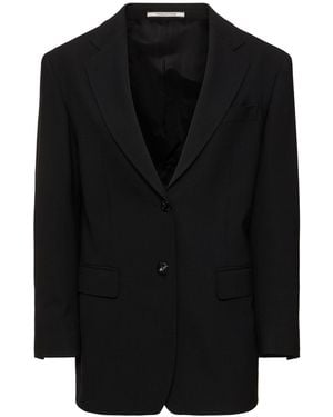 Tagliatore 0205 Damen Blazer Aus Stretch-Wolle „J Cecily“ - Schwarz