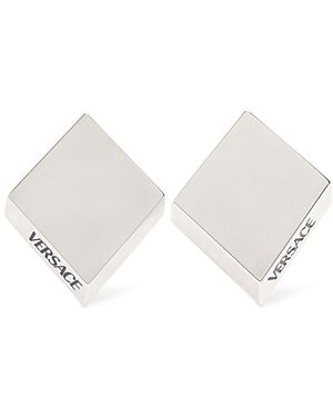 Versace Mosaic スタッドピアス - ホワイト