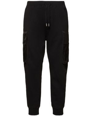 DSquared² Cargohose Aus Stretch-baumwolle Im Cypro Fit - Schwarz