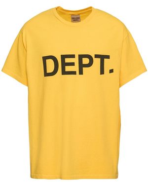GALLERY DEPT. Herren T-Shirt „Dept. Standard“ - Gelb