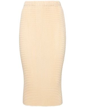 Issey Miyake Midirock Aus Baumwollmischgewebe "spongy-48" - Natur