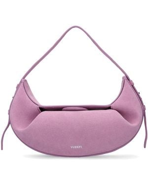 Yuzefi Mini Ledertasche "fortune Cookie" - Pink