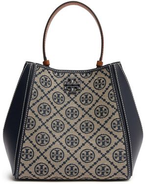 Tory Burch Kleine Beuteltasche Aus Leder "mcgraw" - Schwarz