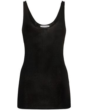 Frankie Shop Damen Rivo Knit Tank Top - Schwarz