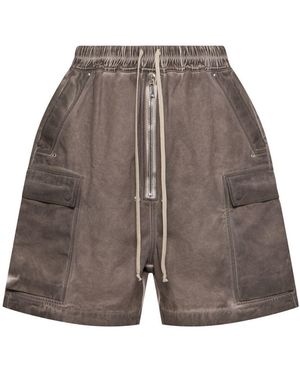 Rick Owens カーゴ ベラス ショートパンツ - グレー