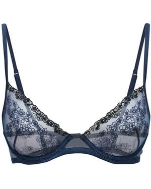 La Perla Bügel-bh Aus Spitze "ny Outset" - Blau