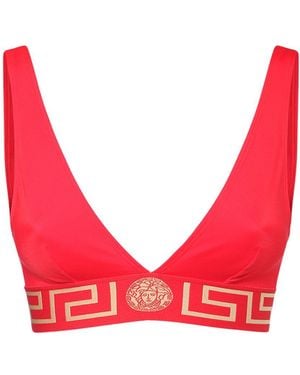 Versace Greek ビキニトップ - ピンク